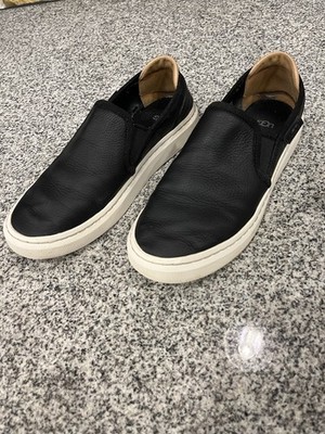 Ugg Womens Alameda 1130779 Black White Low Top Slip On  display picture 1