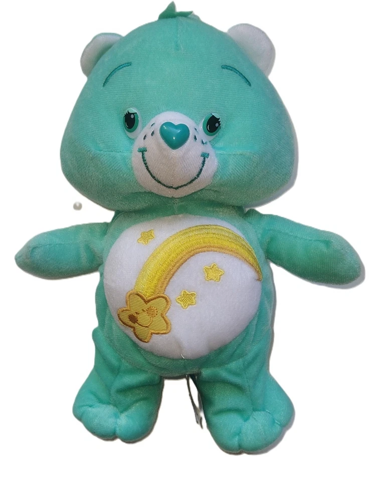 Care Bears 25.4cm Souple Peluche en Jouets Bon Chance Groscadeau Super Star Wish - Bild 4 von 4