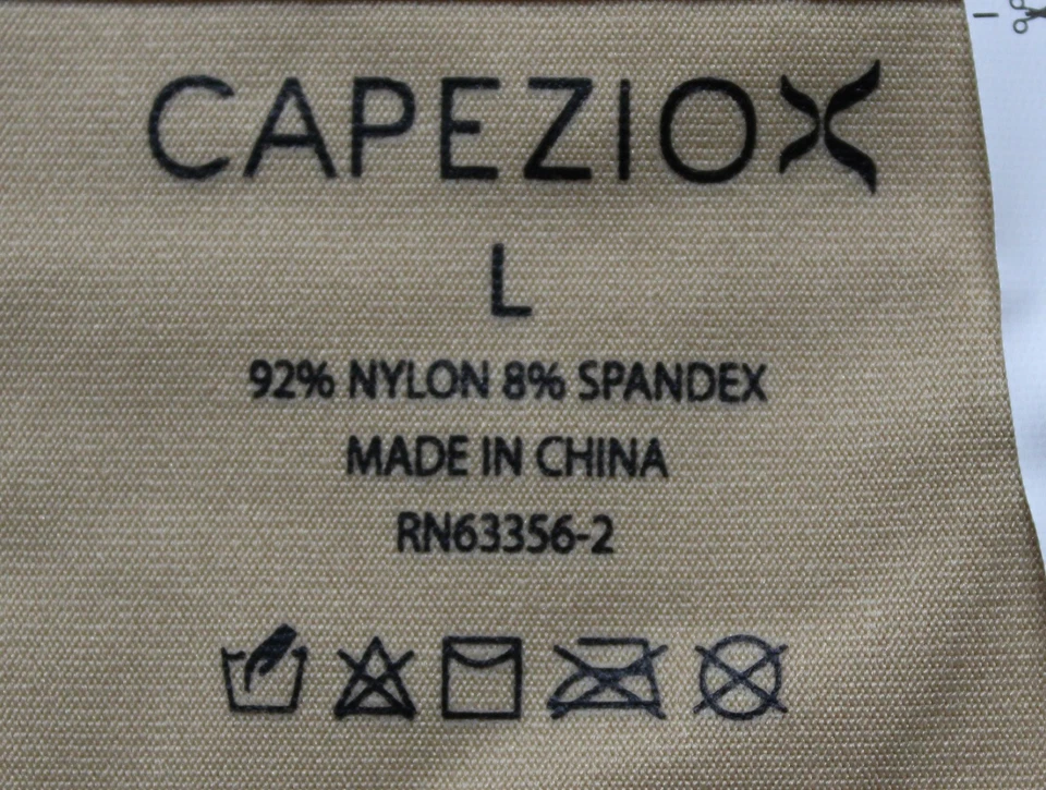 Capezio Girls' No-Show Seamless Cotton Foundation Brief DH3 Nude Large NWT - Image 4 of 4