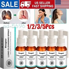 1 5Pcs Natural Spray for Lung and Respiratory Support Herbal Cleansing Spray