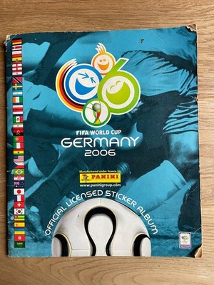 Panini Sticker Album WM 2006 komplett FIFA World Cup Germany