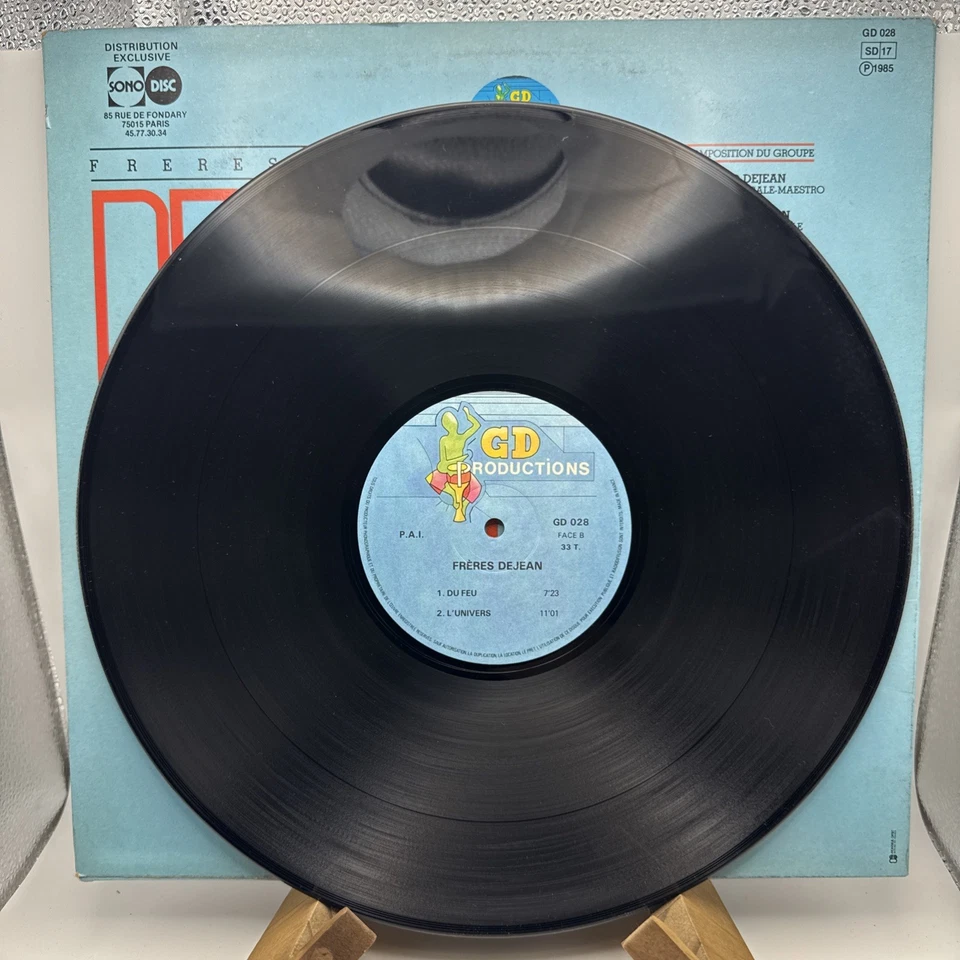 LES FRERES DEJEAN - FRERES DEJEAN 1985 LP Gd 028 VG+ Foto 4 de 4