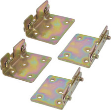 Bed Rail Brackets, Bed Rail Fittings, Heavy Duty Non-Mortise, Bed Frame Bed Post