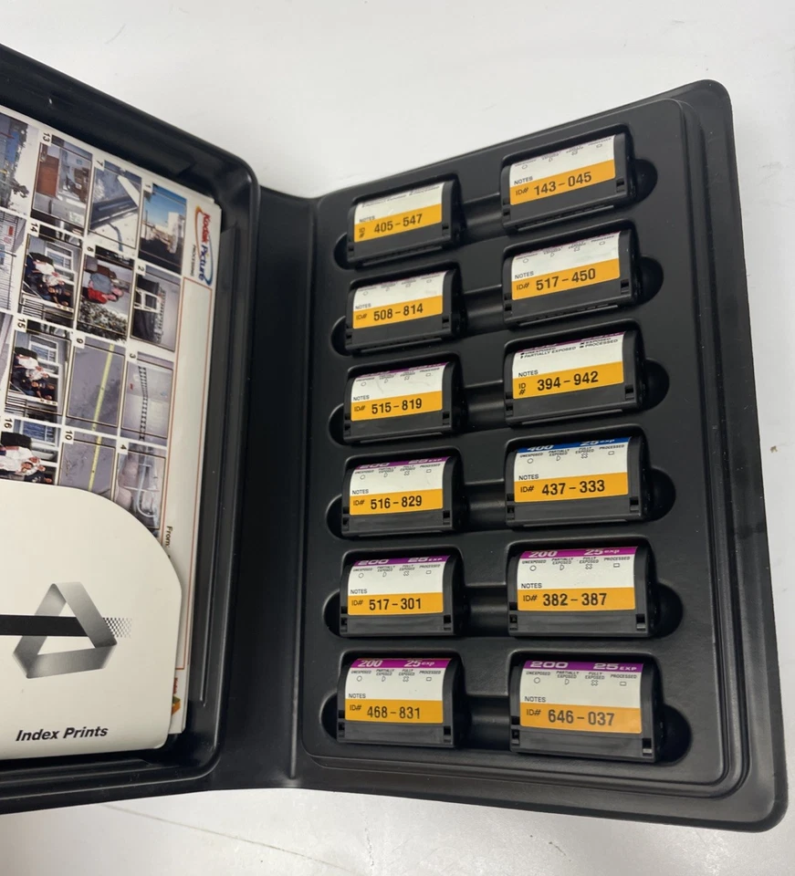 Lote de 33 rollos almacenados Kodak Advantix Memory Keeper - Desarrollado Foto 3 de 4