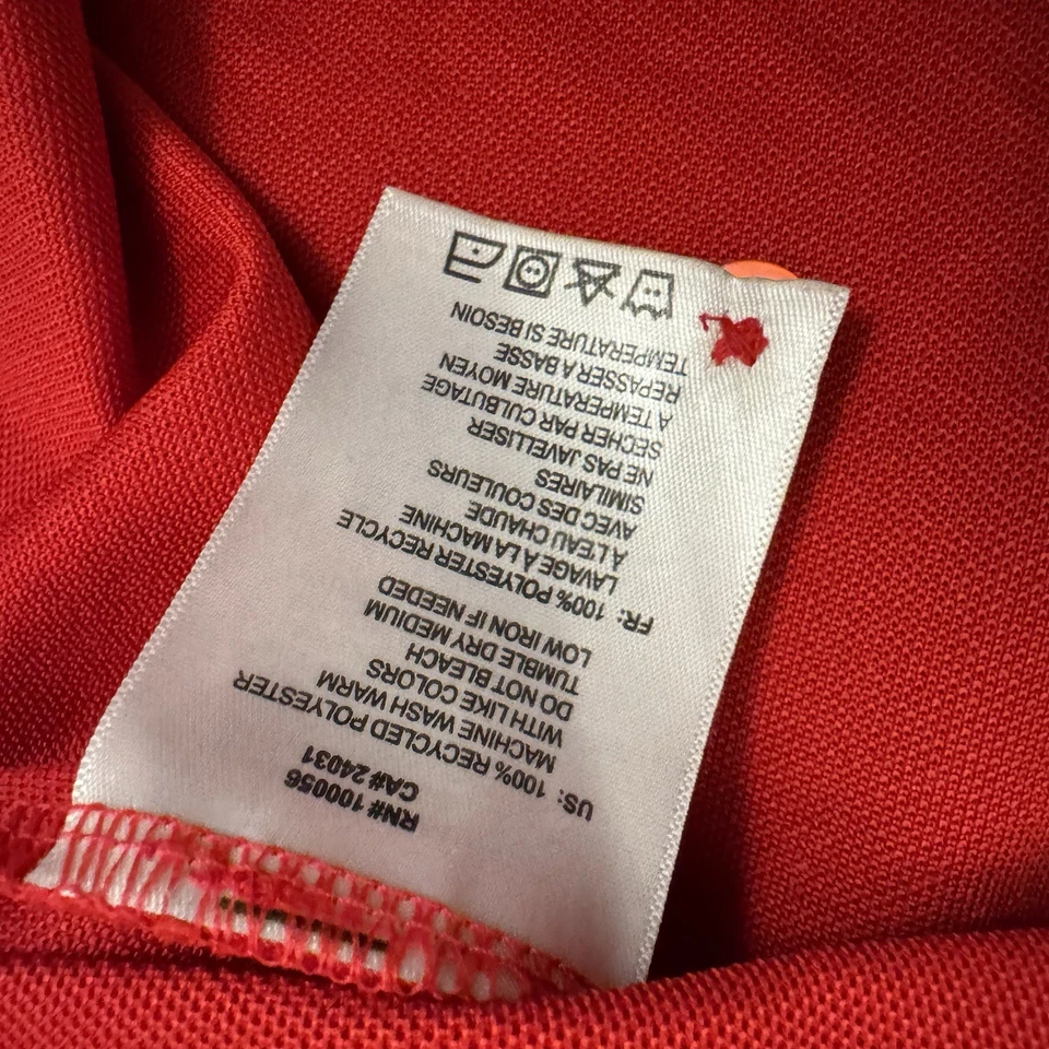 Oobe Chick Fil A Shirt 3XL Red Team Style Polo Shirt Short Sleeve - Image 3 of 4