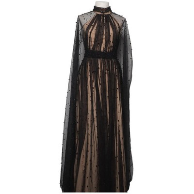 Nova Luxe, Abendkleid, Größe: XS, Schwarz/Beige, Polyamid/Polyester #SYK