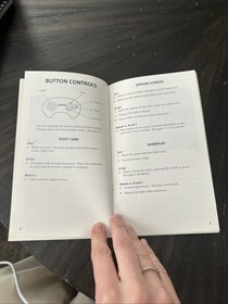 Sega CD Manual Only Prize Fighter 