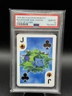 1999 Bicycle Pokemon P/C Bulbasaur And Oddish Jack Of Clubs PSA Gem Mt 10