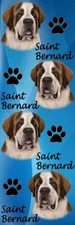 E&S Pets BM-50 Dog Bookmark Saint Bernard