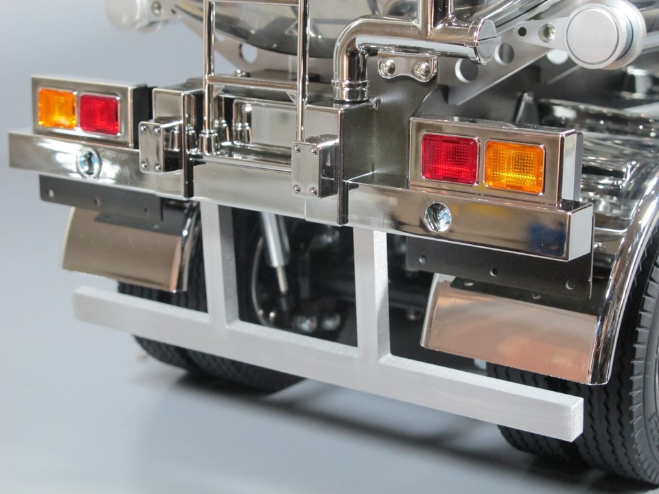 Rear Aluminum Chassis Bumper Mount Tamiya RC 1/14 Semi Flatbed ...