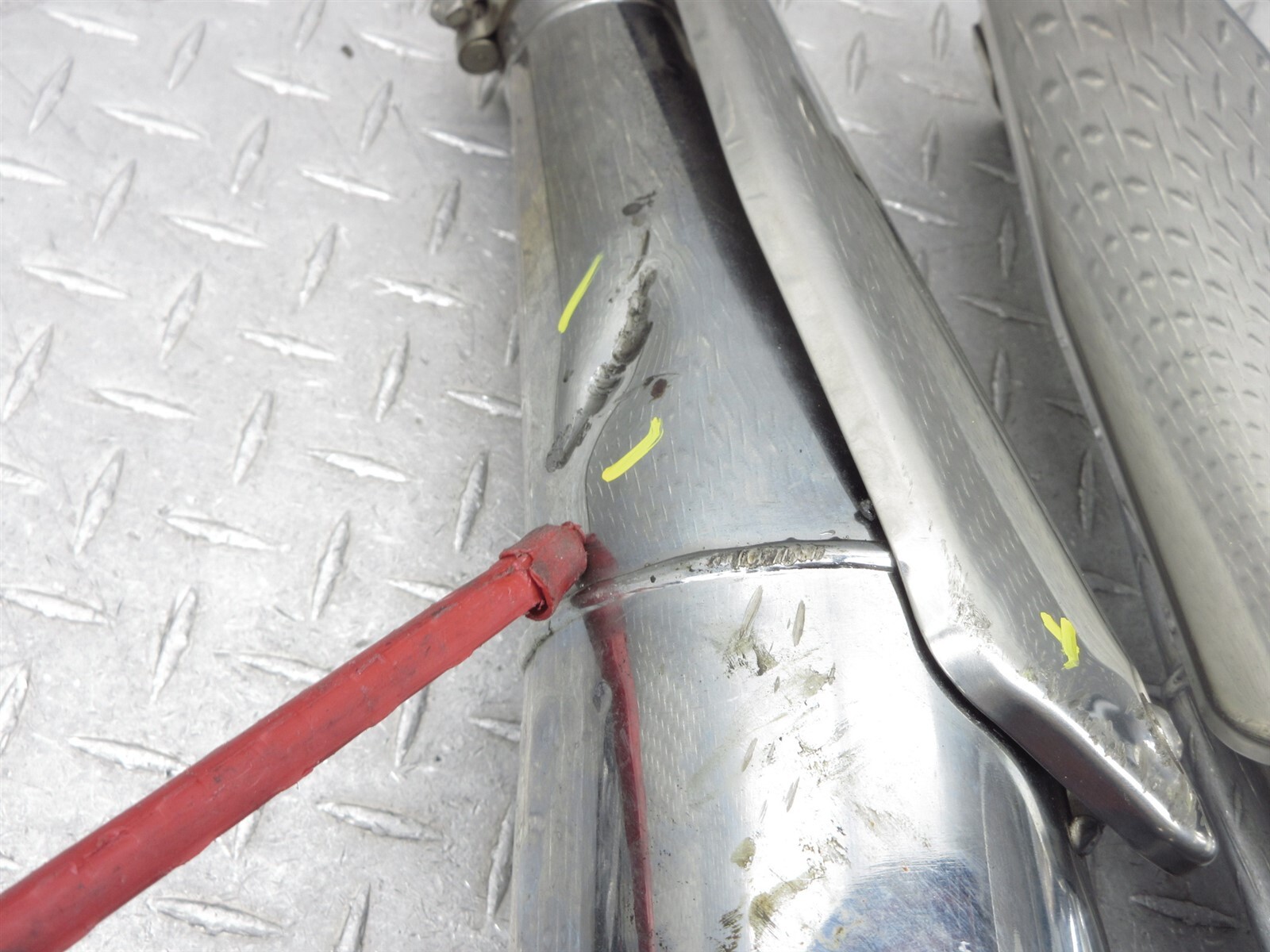 2011 08-13 Moto Guzzi V7 LL Stone Left Right Exhaust Muffler Pipe Silencer Pair