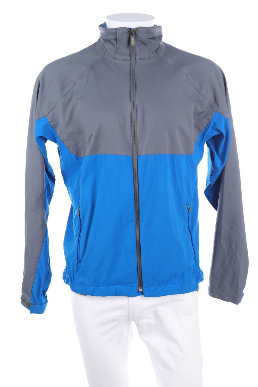 Giacca Salomon Logo Stampa L Grigio Blu