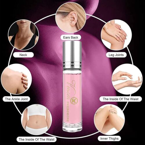 2Stück Pheromone Parfum Woman,Roller Ball Parfüm N, Pheromone Öl, Eine Lang Anha - Bild 4 von 6