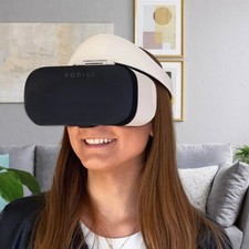 Vodiac VR Headset (Gen 2)(White 75 FREE video...
