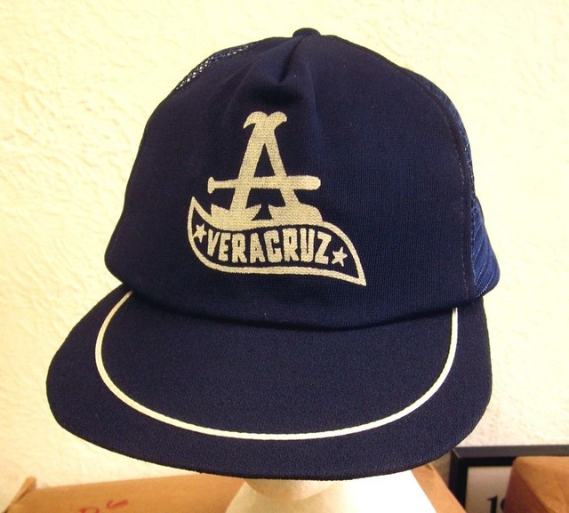 VERACRUZ RED EAGLES baseball cap 1970s Mexican Baseball League hat