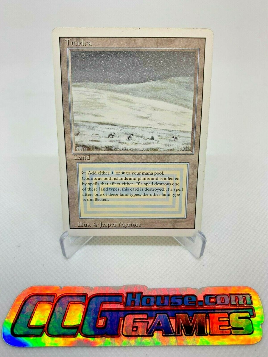 MTG Tundra② Amazon.com: Magic The Gathering - Tundra - Collectors