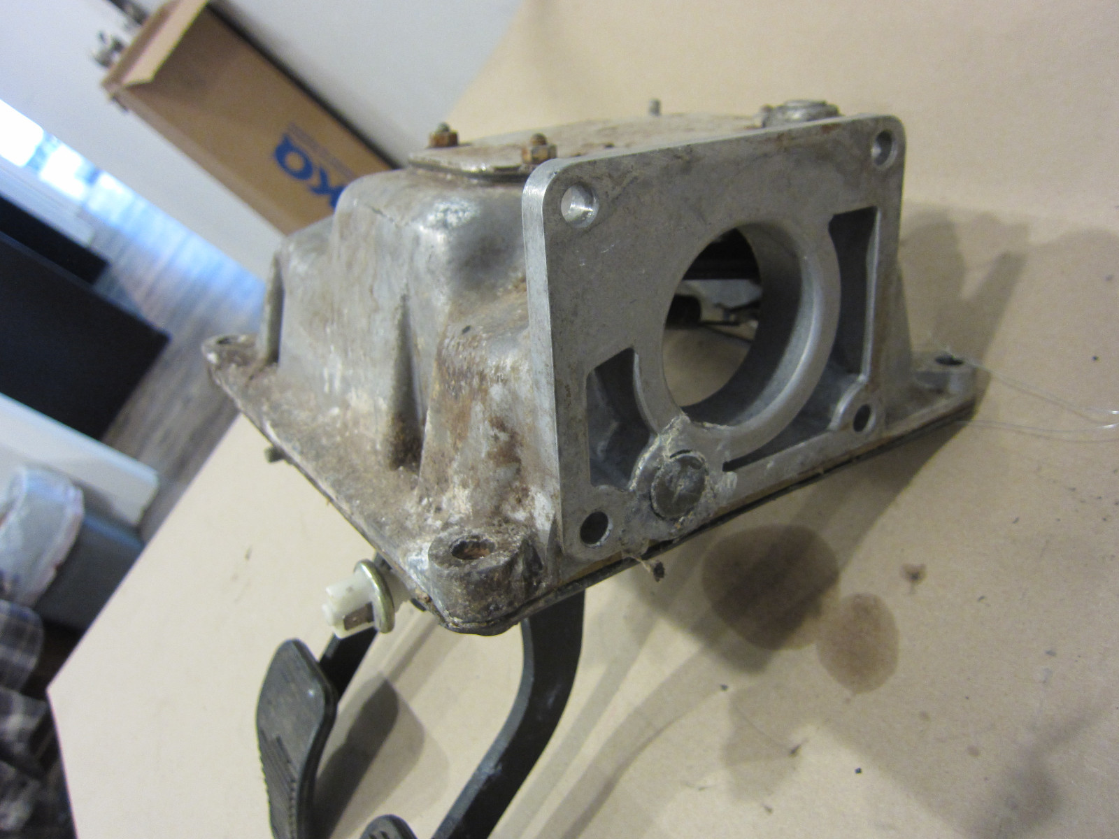 Ferrari 512 BB, 365 GT4  -Brake / Clutch Pedal Box (USED) - Part# 108022