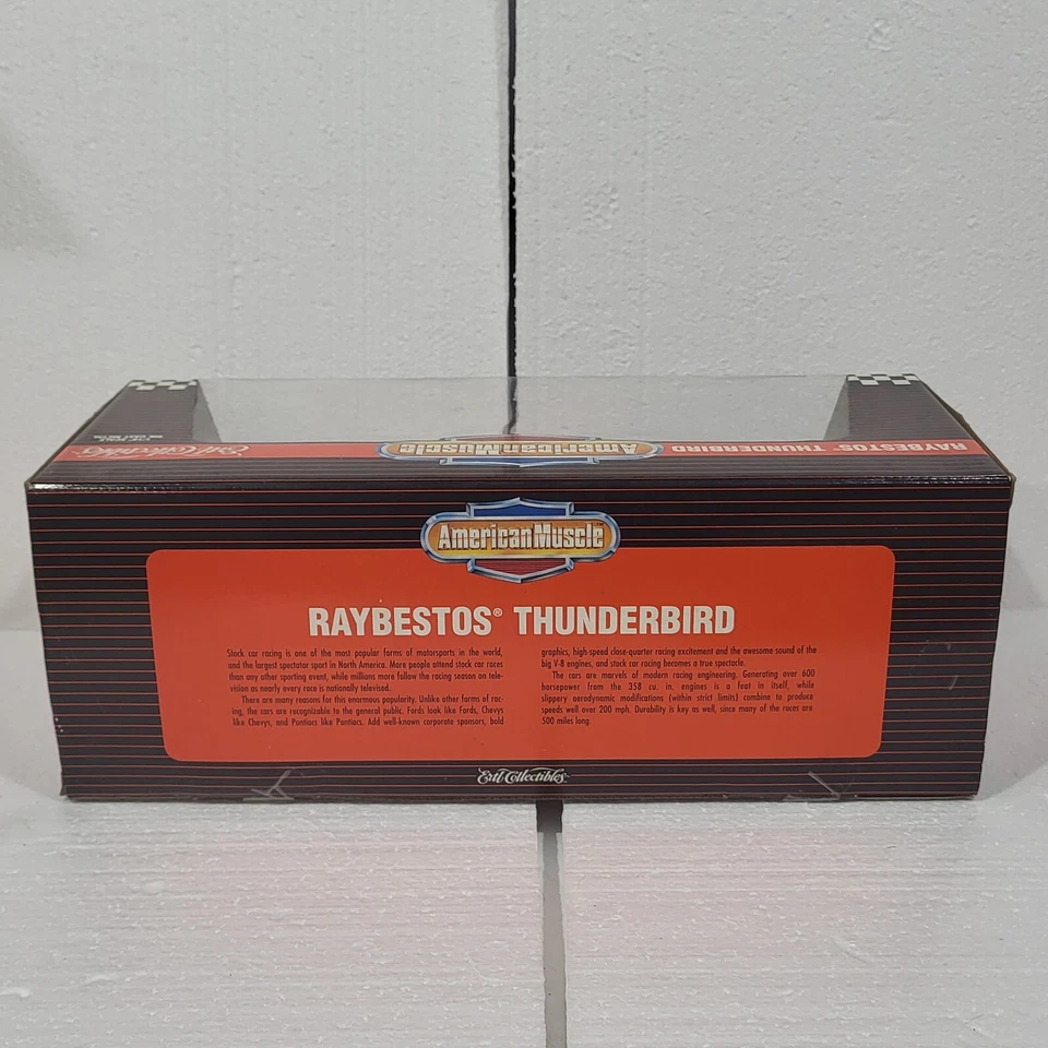 Ertl Jeff Burton 1995 #8 Raybestos Ford Thunderbird 1/18 coche diecast Foto 4 de 4