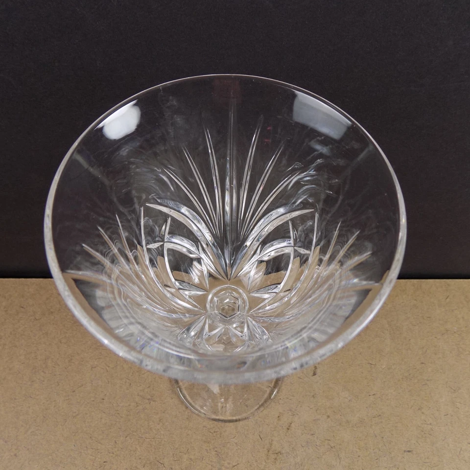 5 Gorham Rosewood Crystal Wine Glasses Goblets 7-7/8" Tall - Image 4 of 4