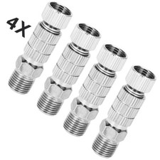 4PC Airbrush Quick Release Disconnect Coupler 1/8" Adapter Fitting Air Hose New