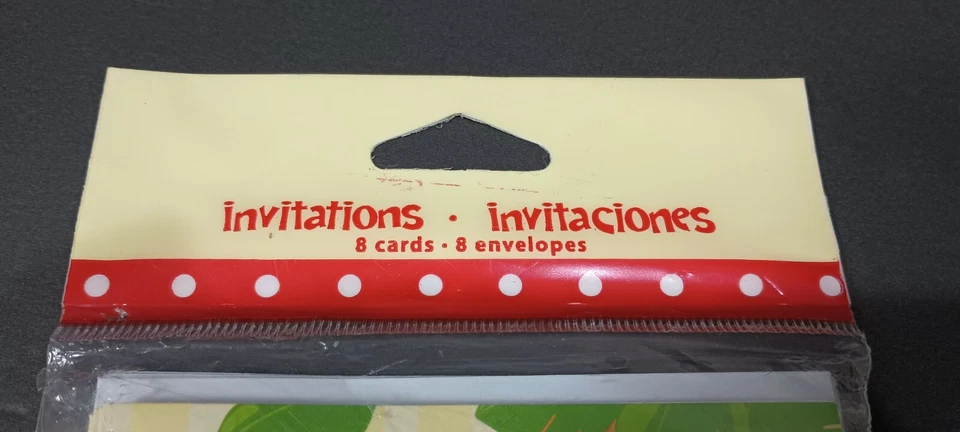 Zoo Jungle Safari Animals Cute Kids 1st Birthday Party Invitations w/Envelopes - Image 4 of 4