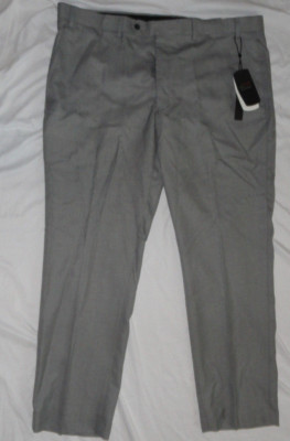 NEW! GREG NORMAN Luxe Collection Mens Gray Slim Fit Pants Size 40x30 NWT!