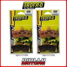 KAWASAKI ZX-12R 1200 2004 FRONT TROPHY BRAKE PAD KIT 2x43024801 SINTER