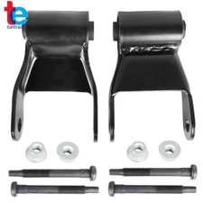 PAIR OF 3" REAR LEAF SPRING SHACKLE FOR 1994-02 DODGE RAM 2500 3500 722-022