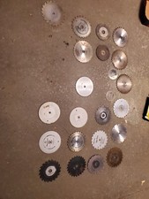 Circular Saw Blades Wood Various Sizes 23 Pieces In All Some USA Made Plywood