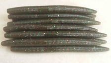 Engulf Baits 5" Inhaler Stick Watermelon/Green Pumpkin Candy 8 ct.  FREE SHIP