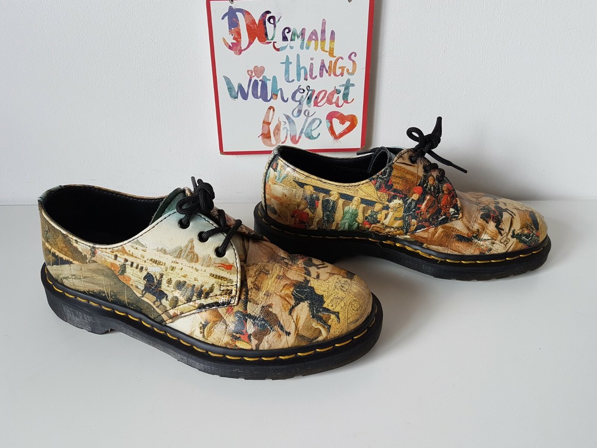 Dr Martens 1461 di Antonio shoes museum artist 3 hole UK 5