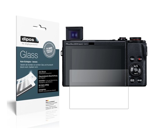 2x Screen Protector for Canon PowerShot G5X Mark II matte Flexible Glass 9H - 第 1/8 張圖片