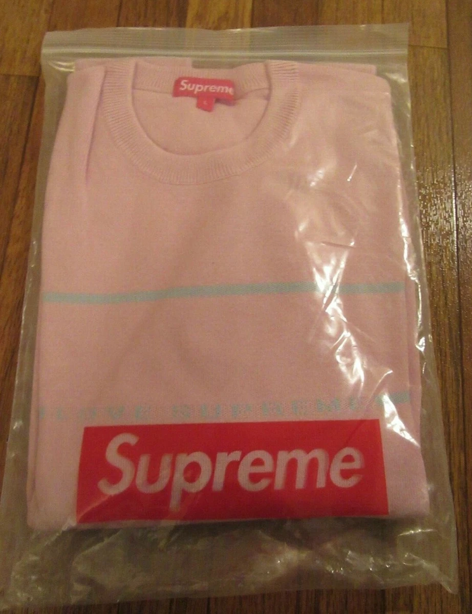 Supreme Love Supreme Sweater Size Large Light Pink FW17 FW17SK9 Supreme New York