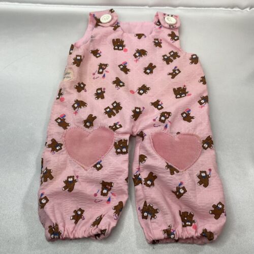 Vintage Baby Talk Doll Outfit Romper Jumper Bib 1985 Clothes ONLY - Picture 2 of 12