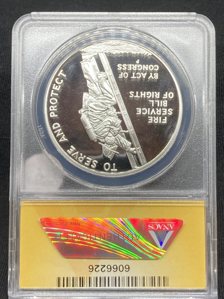 1992-P Medal Commemorative PF69 Dcam L478 - Image 2 of 2
