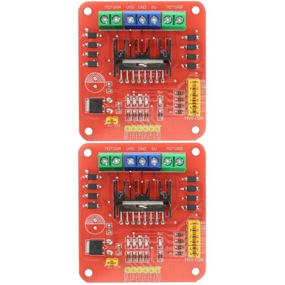  Set of 2 DC-Schrittmotor-Treibermodul Dual-H-Bridge-Controller-Platine