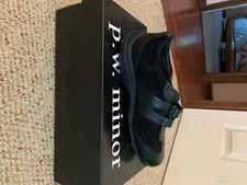 P.W. Minor Women's Sienna Sneaker Black Size 8 2W Generations Collection New