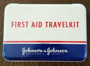 johnson travelkit 1955 aid contents complete