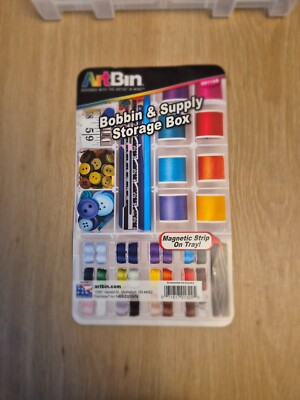 ARTBIN SEW-LUTIONS BOBBIN & SUPPLY AUFBEWAHRUNGSBOX 6911AB NEU & UNBENUTZT