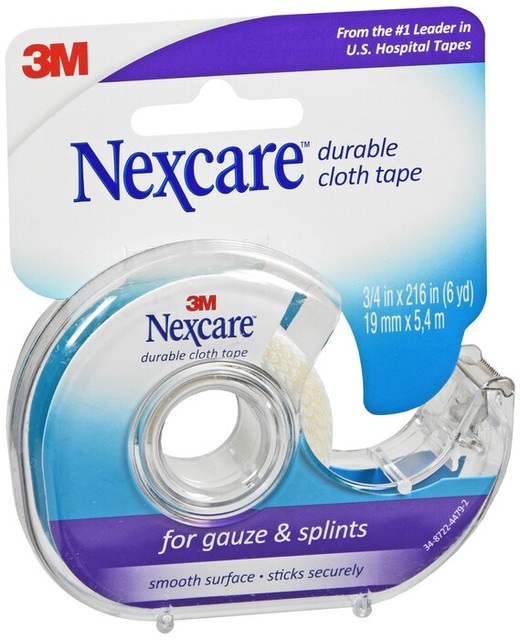 Nexcare Durable Cloth Tape 3/4 Inch X 6 Yards 1 EA H8 for sale online eBay