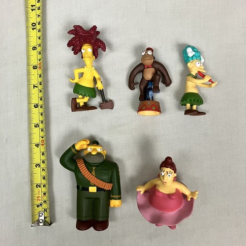 The Simpsons 2007 Matt Groening Fox Simpsons Toy/Figurine Figure x5 Characters - Picture 3 of 18