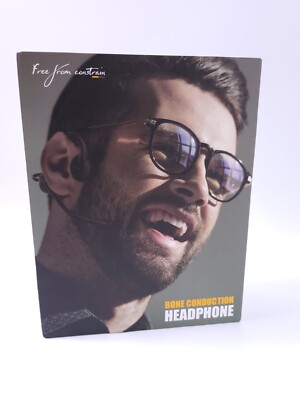  Wireless Bone Conduction Headphones Bluetooth Microphone Gym Training Running 