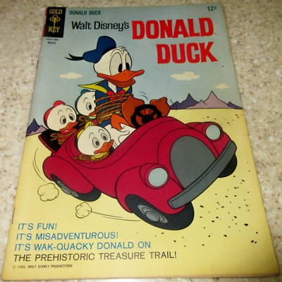 Donald.mページ Walt Disney's Donald Duck 100 (VF- 7.5) 1965 Prehistoric Treasure