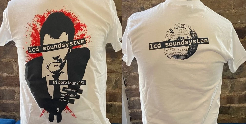 T-shirt Unisexe LCD Soundsystem – Design Couleurs Officiel, Tailles Et Couleurs Variées