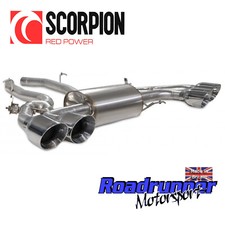 Scorpion BMW X3M Impianto di Scarico Valvola Inox Inc Competizione Polish SBM090