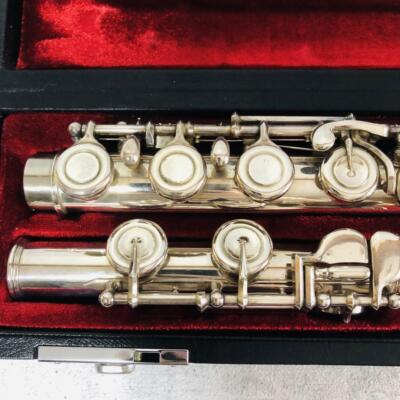 Yamaha YFL-451 Flute E Mechanism Professional model Tested W/Hard