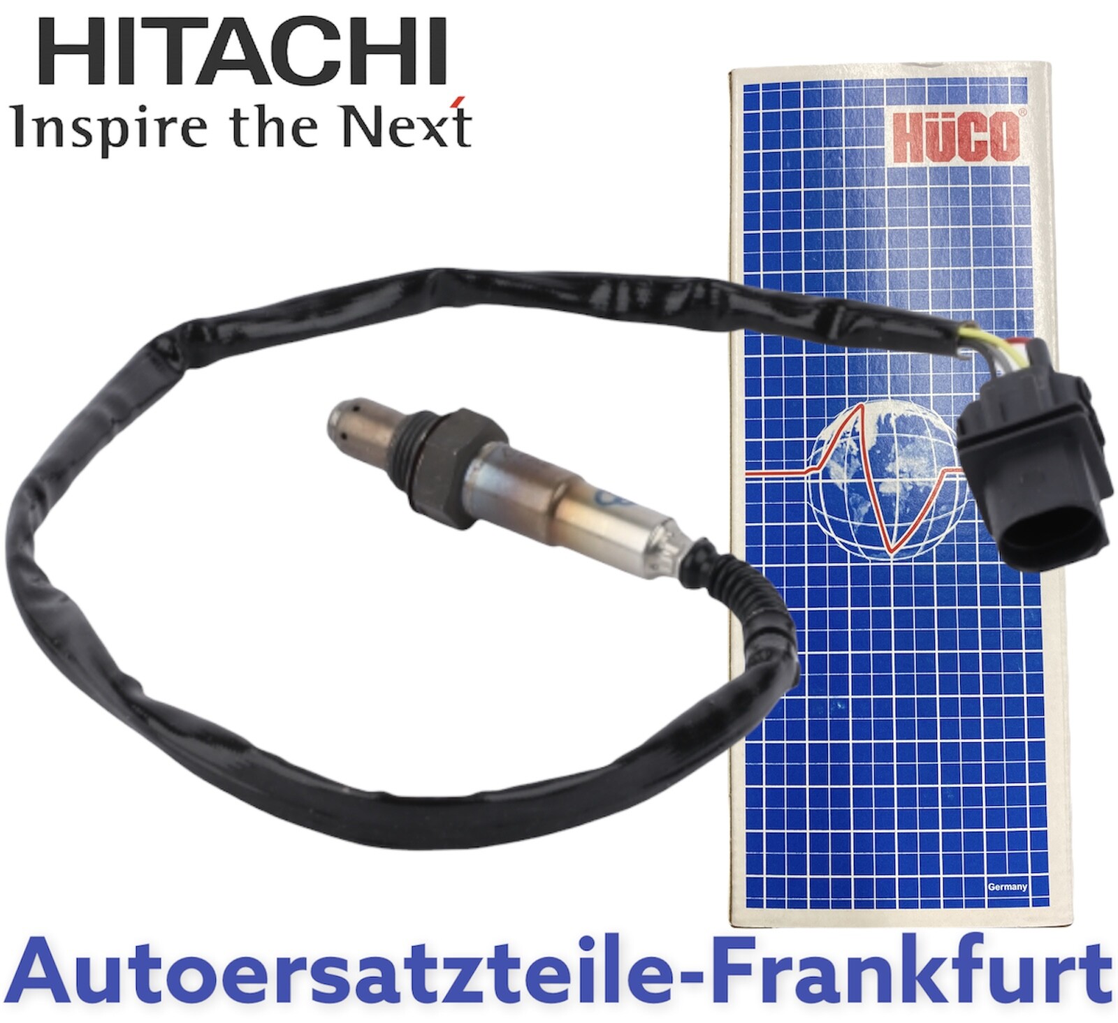Sonda lambda HITACHI / HÜCO FORD B-MAX C-MAX FIESTA 4 FOCUS MONDEO TRANSIT TO...