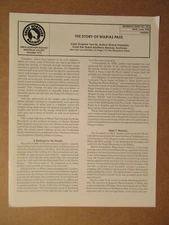 Great Northern Reference Sheet 263 Story of Marias Pass