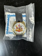 1980s NEW OLD Stock Vintage Continental Ronald Mcdonalds Swiss Made  Watch