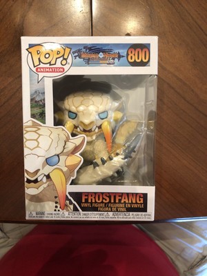 (DAMAGE BOX) Funko Pop Animation Monster Hunter Stories Frostfang #800 Figure | eBay
